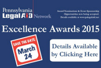 2015 PA Legal Aid Network Excellence Awards
