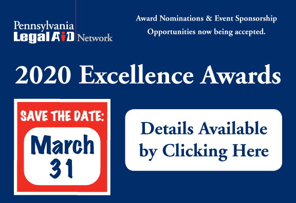 Save the Date - 2020 Excellence Awards: March 31, 2020