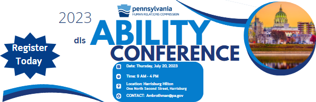 2023 disAbility Conference banner