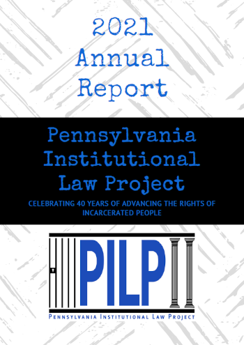 2021 PILP Annual Report Cover