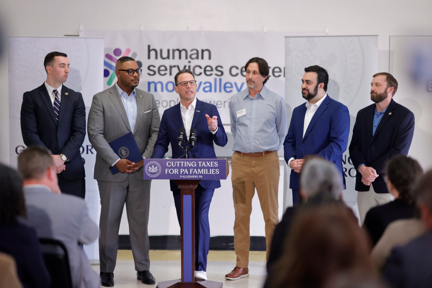 Governor Shapiro discussing Working PennsylvaniansTax Credit