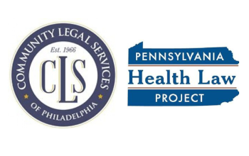 Community Legal Service and PA Health Law Project logos