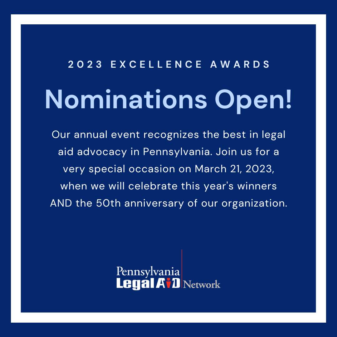 Nominations Open For The 2023 Excellence Awards Pennsylvania Legal 