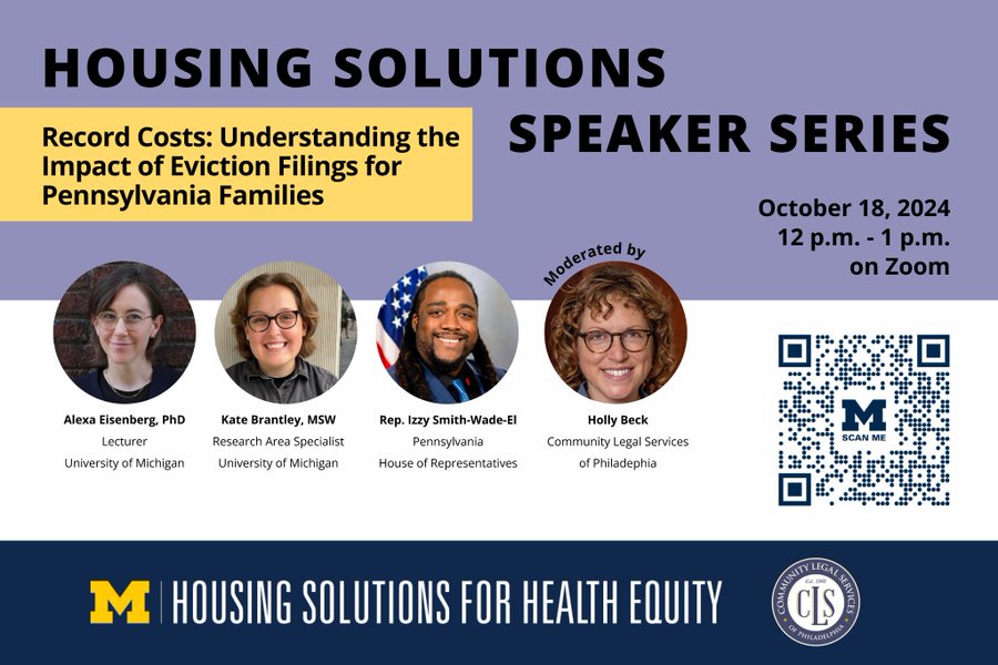 Event Banner - Record Costs: Understanding the Impact of Eviction Filings for Pennsylvania Families