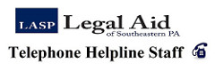 Legal Aid of Southeastern Pennsylvania Centralized Telephone Helpline Staff logo