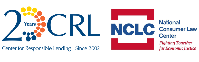 Center for Rsponsibility and National Consumer Law Center logo
