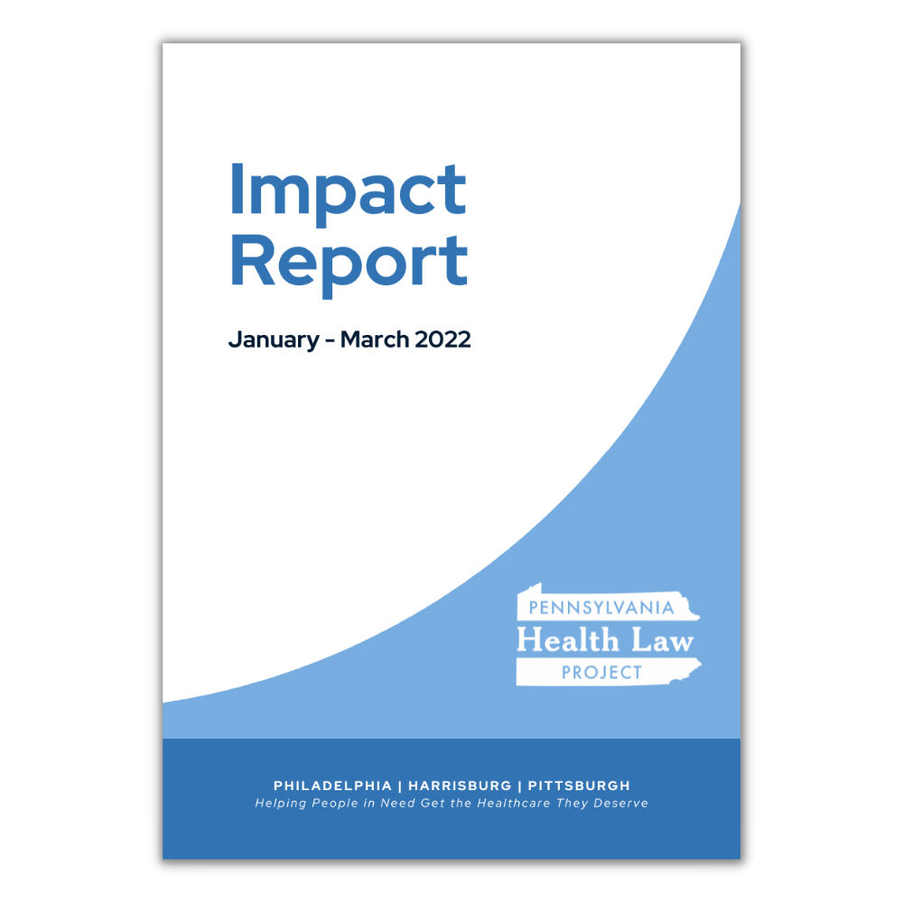 PHLP Impact Report - Jan-March 2022 Cover