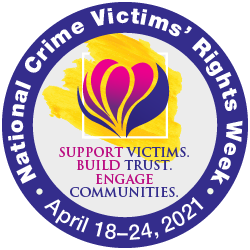 National Crime Victims Week logo