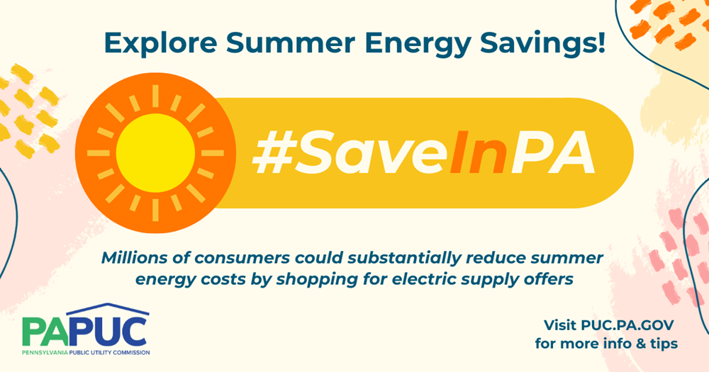 PA PUC Infographic - Summer Energy Savings