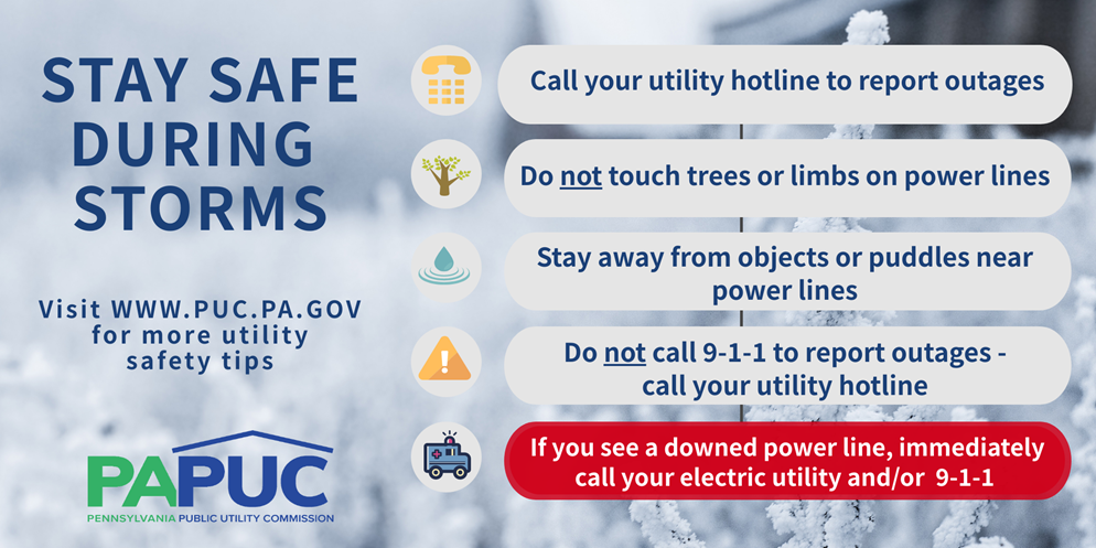 PUC Infographic- Stay Safe During Storms